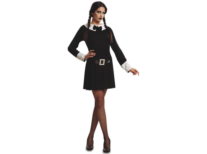 Disfraz de Mujer DISFRAZZES Niña Tenebrosa (Talla: S)