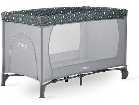 Cuna de Viaje MOMI Belove Gris (Malla - 125x65x78cm)