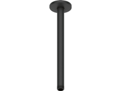 Conexión de techo DURAVIT, 300 mm, UV06700260, Color: Negro Mate