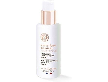 Emulsión Clarificante Antiarrugas YVES ROCHER FRANCE Antiedad global SPF 30 (50 ml)