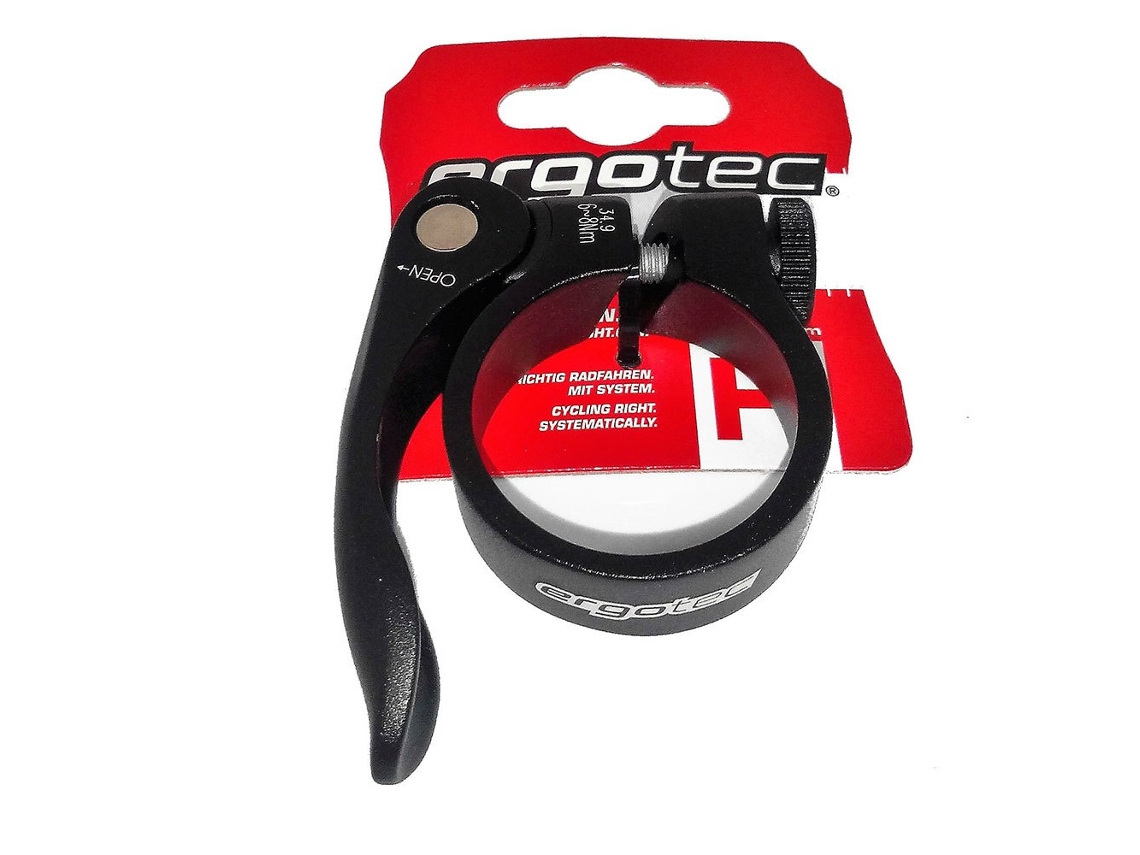 Fechamento de Sela Q/R Preto 31.8 Mmergotec
