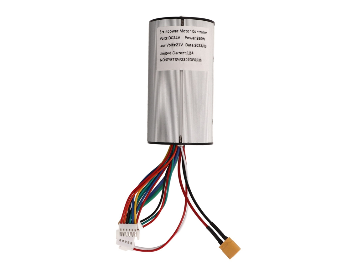 Controlador De Velocidad Para Motor De Patinete Eléctrico De 24 V Y 250 W Para Patinetes Pequeños, 6 Pines, 5,5-6,5 Pulgadas.