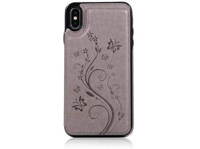 Funda iPhone XS Max WISETONY Yixin-119 Gris