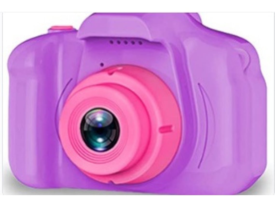 Cámara digital para niños Ushion Purple Dual HD