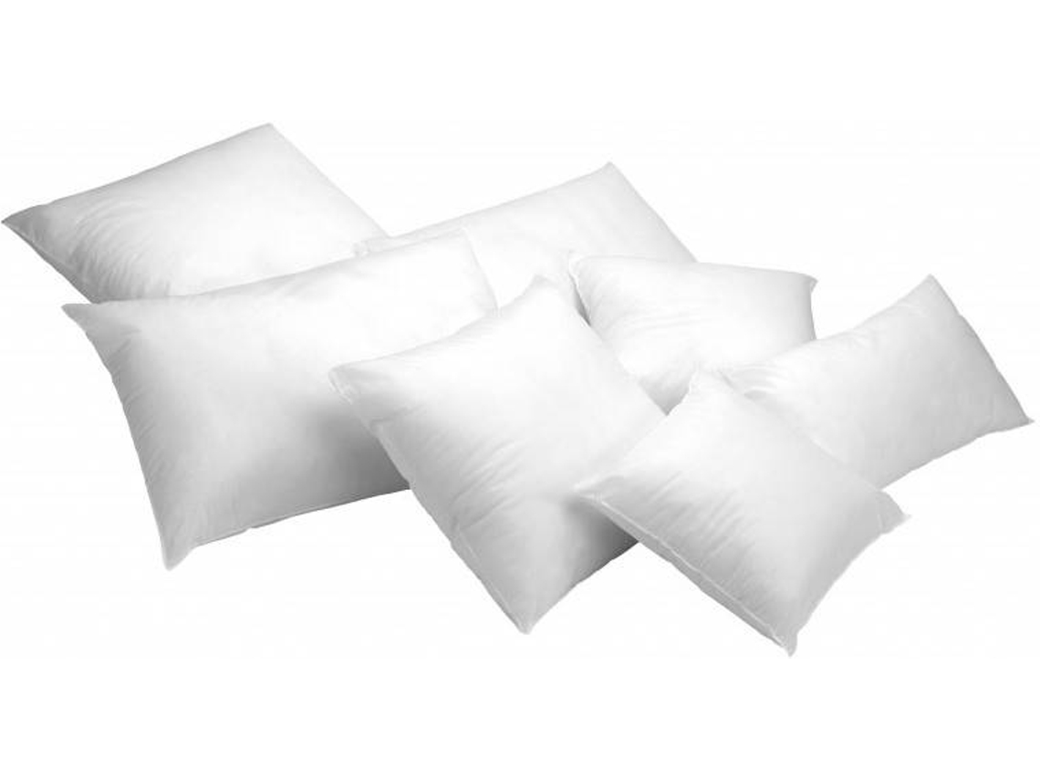 Pack 2 Rellenos Cojín Fibra Hueca Siliconada Hipoalergénica 70x50cm TODOCAMA