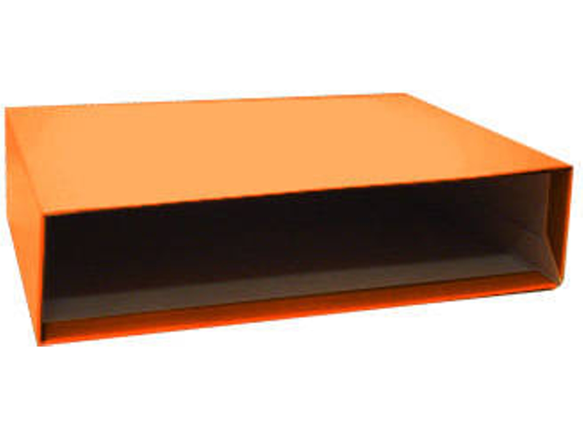 Caja para Dossiers CARTONEX Micro 200AC Naranja (35 x 29 x 8 cm)