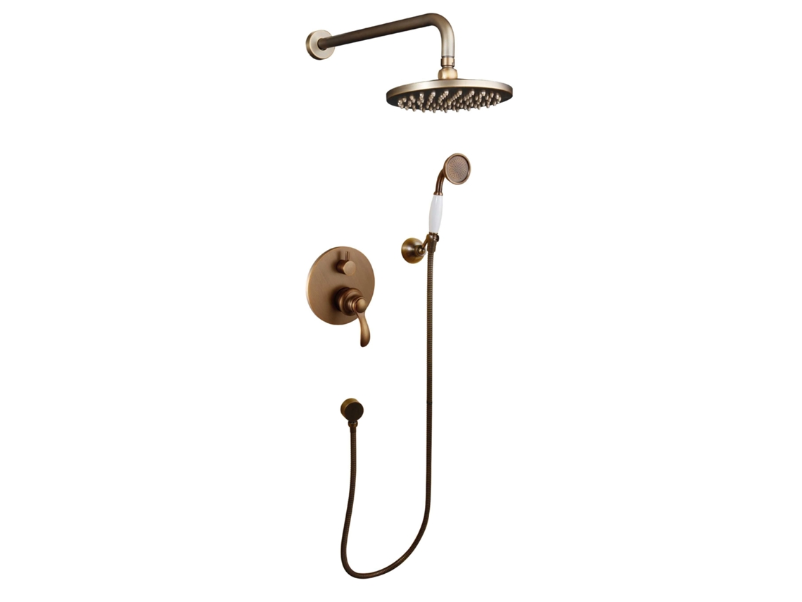 Unidad De Ducha Empotrada Sc21 Bronce Colección Pénée