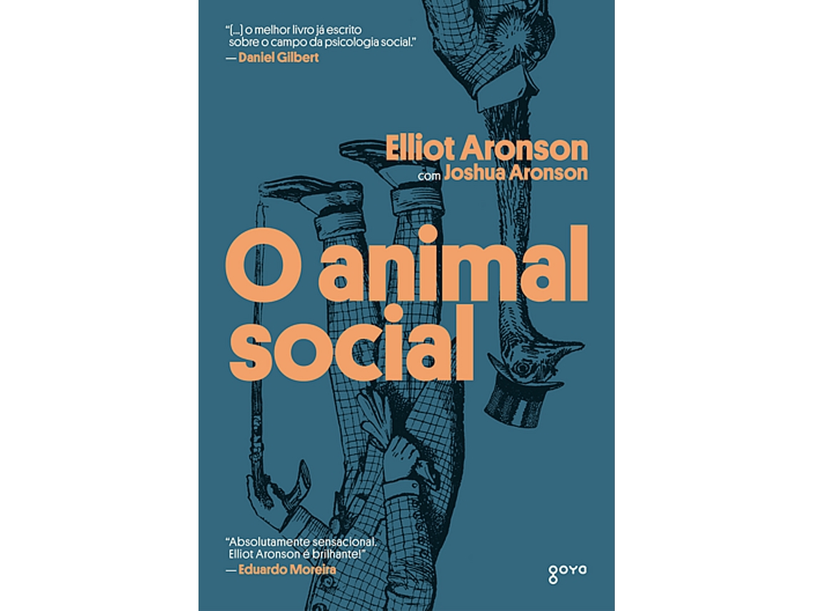 Libro O animal social de Elliot Aronson e Joshua Aronson (Portugués)