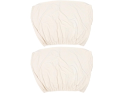2 Fundas Transparentes Grandes Para Radiador, Color Beige, A Prueba De Polvo, De Tela.