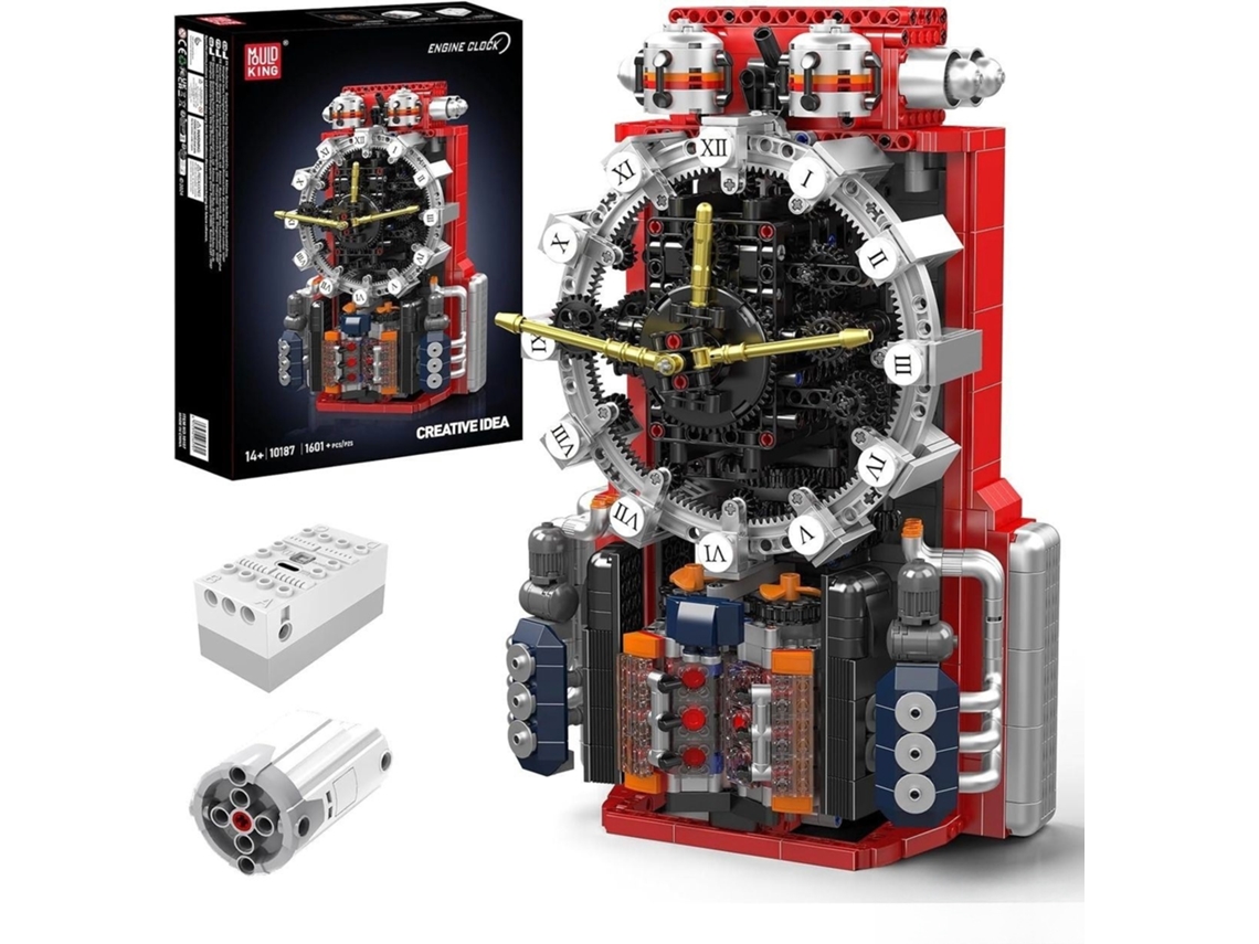 Mould King Cyberpunk Reloj Mecánico 10187