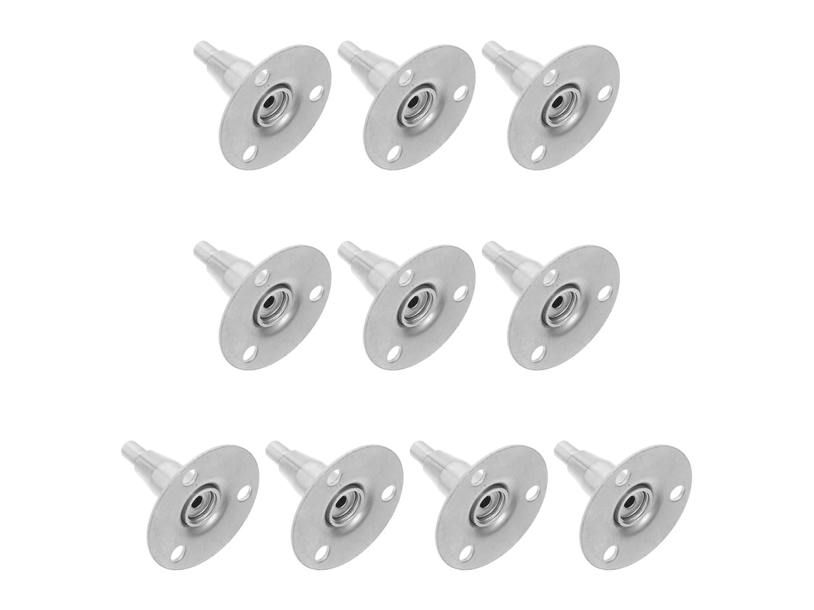 Paquete De 10 Clips De Acero Inoxidable Para Colgar Y Fijar Cables.