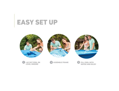 Piscina Metal Frame 305X76 cm INTEX