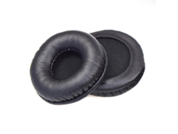 1 par de fundas de espuma suave para auriculares redondos y estuche para Telex Airman 750