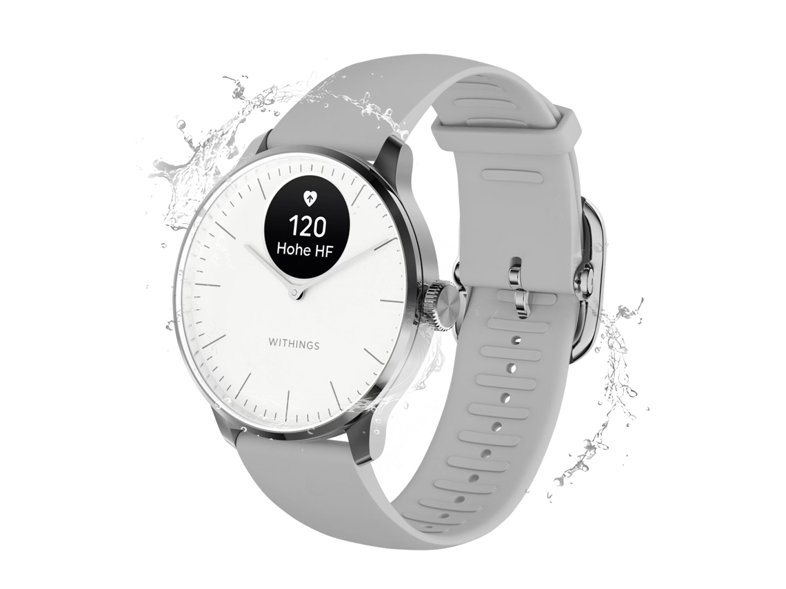 Withings Reloj inteligente para Bluetooth Scanwatch 2 - 42 mm Blanco