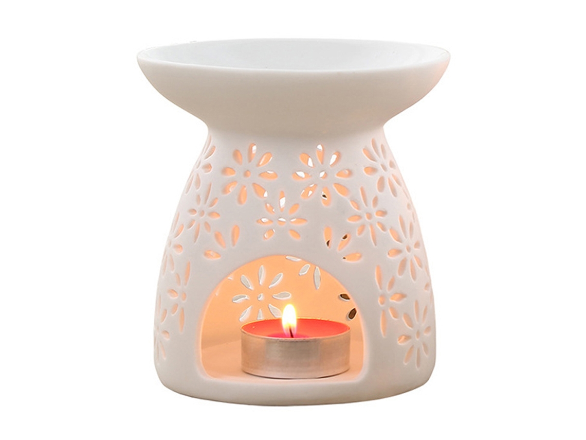 Soporte De Cerámica Para Incienso, Difusor De Aromaterapia De Aceites Esenciales Y Ceras, Ideal Para El Hogar Y El Dormitorio.