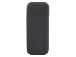 Encendedor recargable sin gas Slim Safe, color negro.