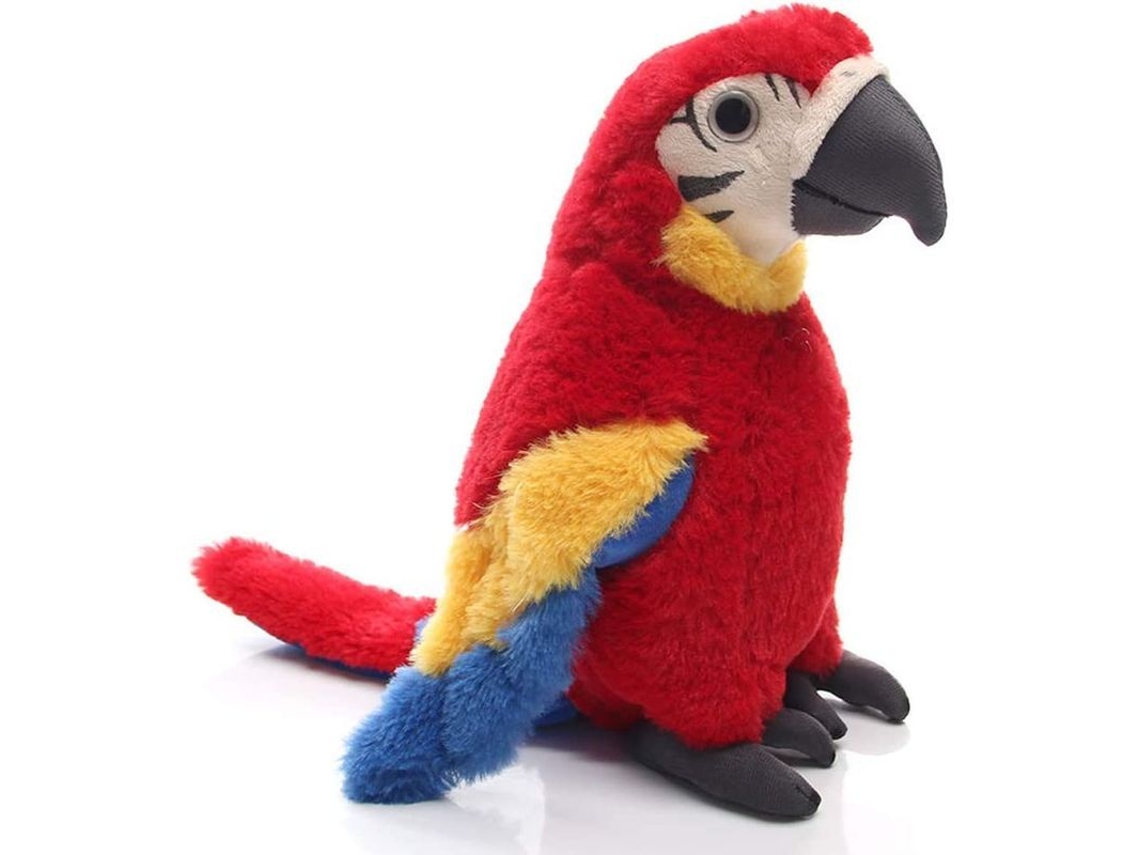 2026altiro-guacamayo De Peluche, Pájaro Rojo De Peluche, Juguete De Peluche De Regalo De 30 Cm