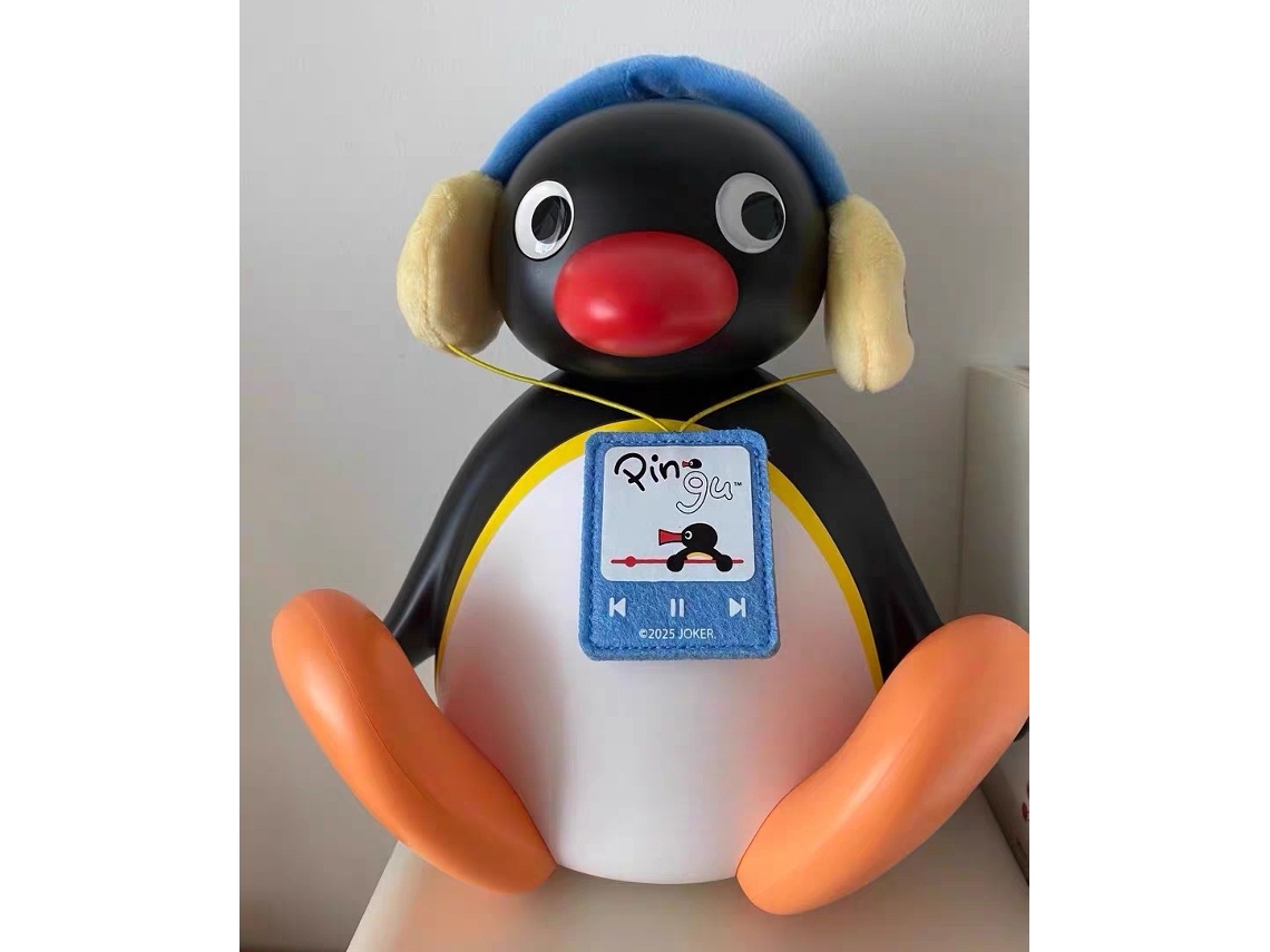 Altavoz Bluetooth MDUG Penguin para escuchar música con calidad de sonido de alta fidelidad, negro