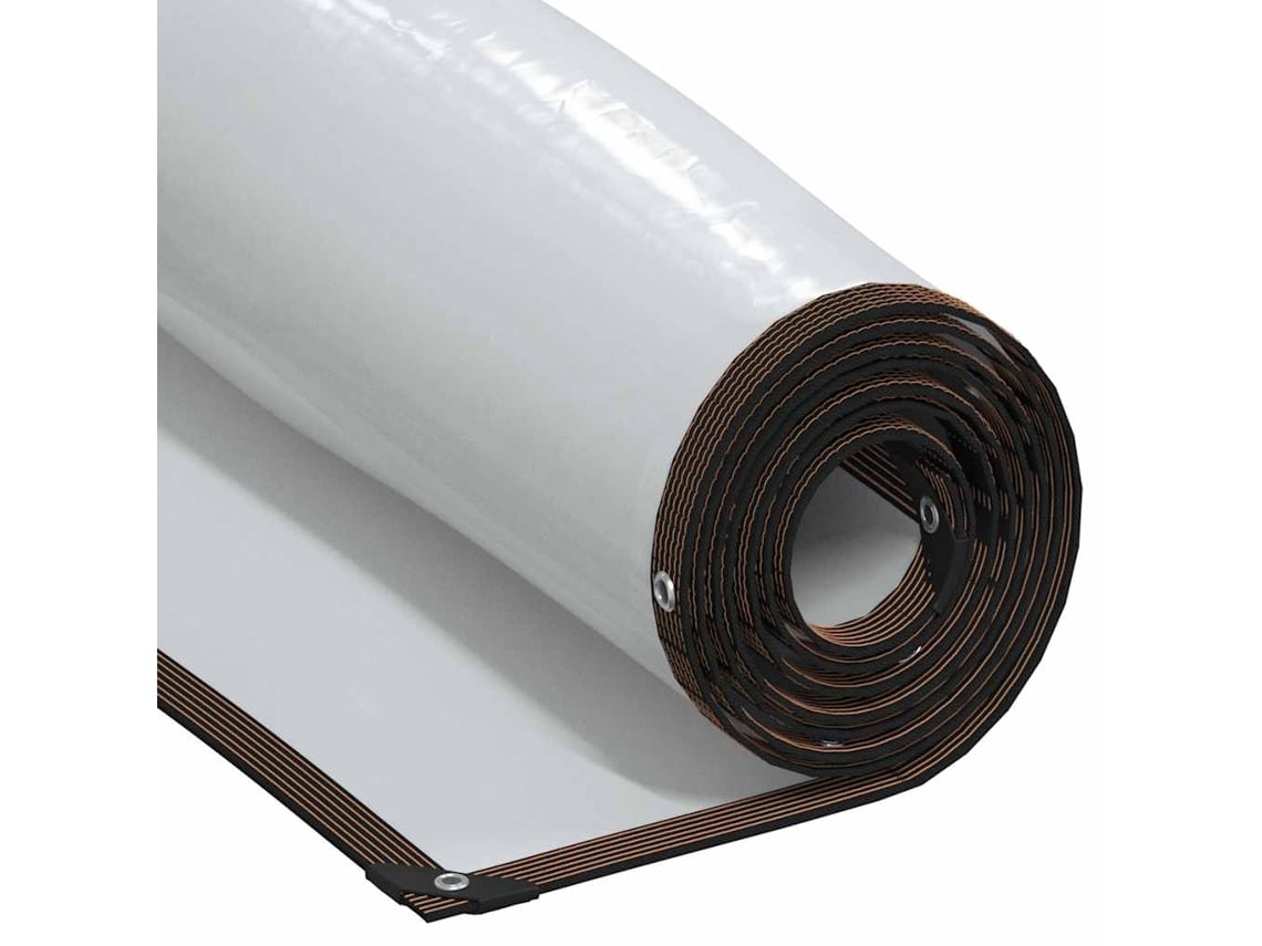 vidaXL Funda para plantas con ojales 1x4 m Polietileno