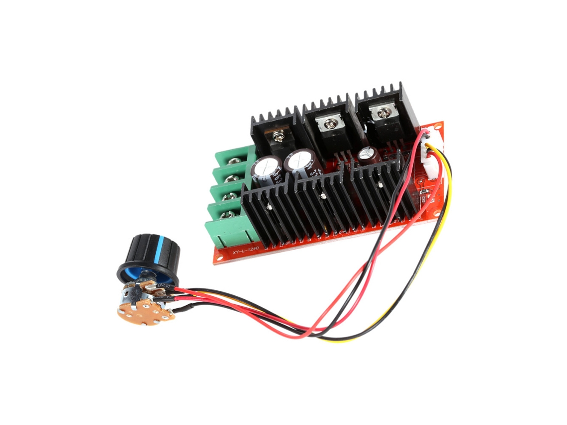 Controlador De Velocidad Pwm Para Motor De Cc 10-50v/40a/2000w Ajustable Hho Rc 12v 24v 36v 40v 50v