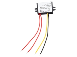 Convertidor De Potencia De Ca 10-28 V A Cc 12 V, Módulo De Fuente De Alimentación Reductora De 1 A Con Protección Ip67.