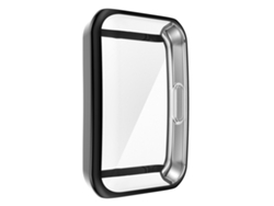 Protector De Pantalla De Visualización Y Funda Tpu De Envoltorio Completo Para Honor Huawei Band 6 7 6pro Negro