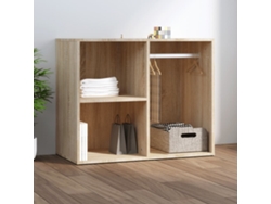 Tocador  Mesa de Maquillaje 80x40x65 cm Derivados de Madera Color Roble Sonoma Wsd855932
