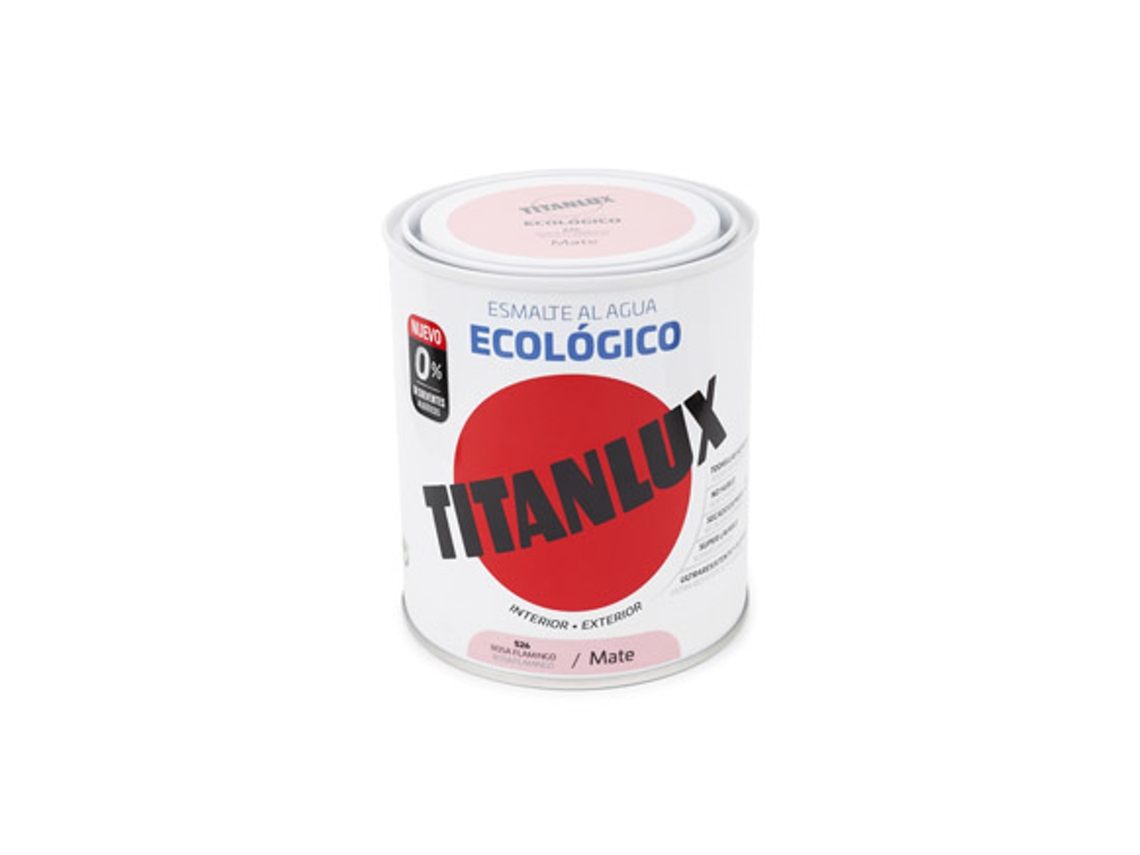 Esmalte Al Agua Ecologico Mate TITANLUX