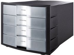 Archivador HAN Impuls (Negro - 29.4x23.5x36.8cm - Plástico)