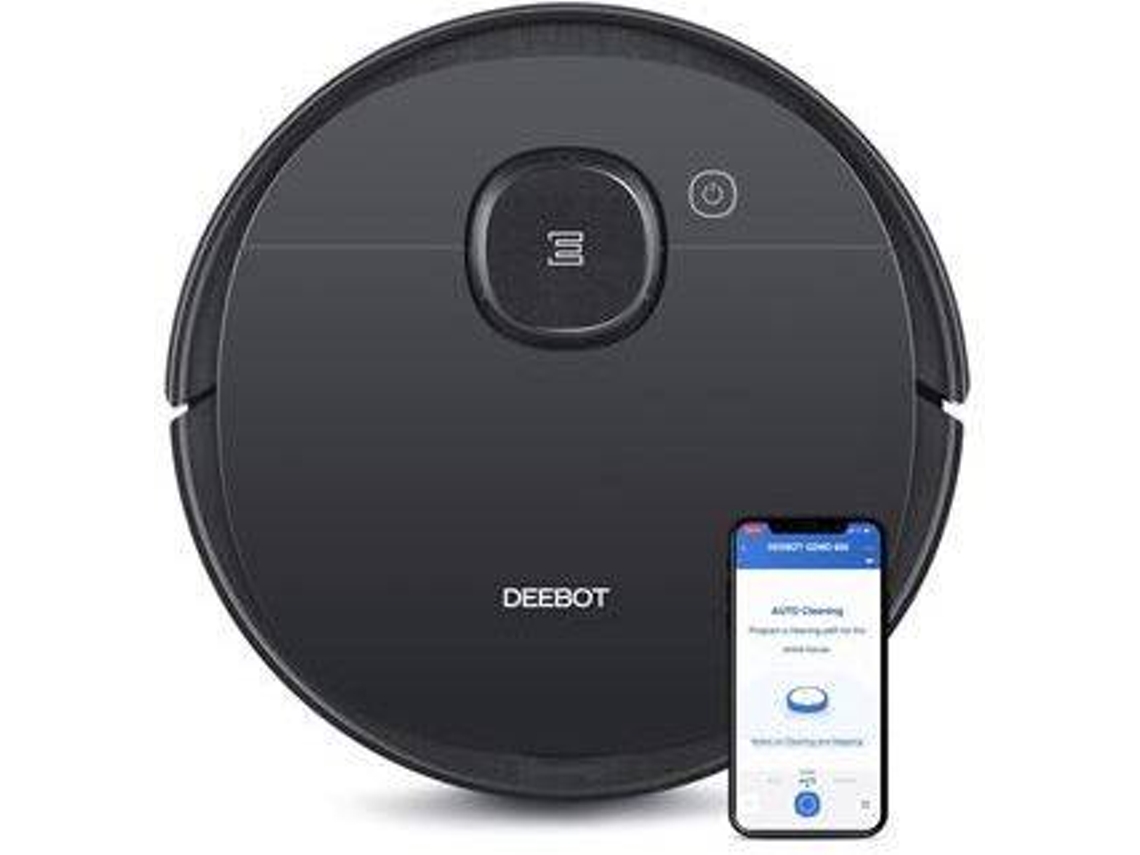 Aspirador Robot ECOVACS DEEBOT OZMO 950 (Autonomía 200 min - Negro)