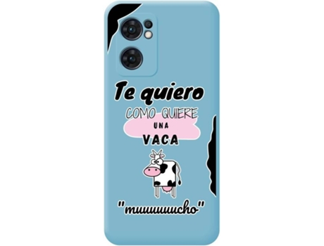 Carcasa para Oppo Find X5 Lite 5G TUMUNDOSMARTPHONE Silicona Líquida Dibujos Azul