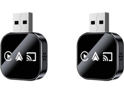 Adaptador Usb Carplay 2x Sin Smart Mirror Link Android Auto, Llave Con Cable Para Conectar Y Usar A