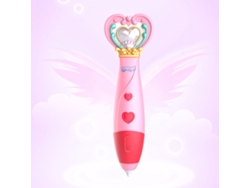 Lápiz De Impresión Usb 3d De Dibujos Animados Para Niños Y Niñas, Set Educativo De Juguete Rojo.