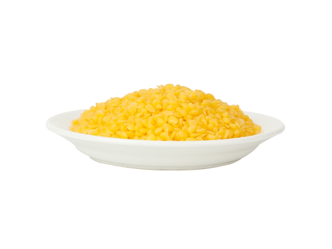 Cera De Abeja Natural Amarilla Sin Olor Para Labiales Diy (500g)