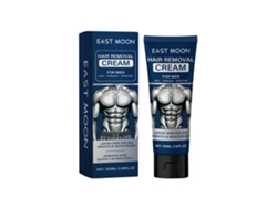 Crema depilatoria East Moon para hombres, suave, no irritante, para boca, barba, axilas, manos y piernas.