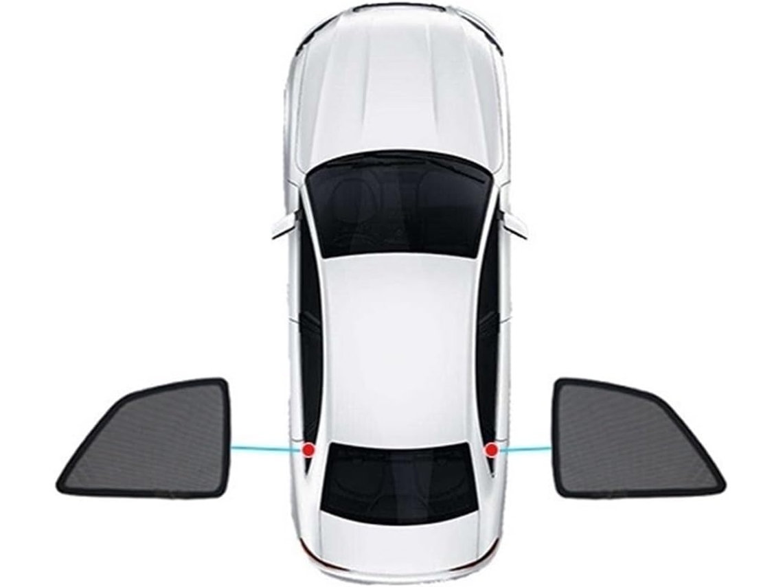Parasol De Verano Para Ventanas Delanteras Y Traseras Toyota Vigo 2004-2015 (parabrisas Trasero).