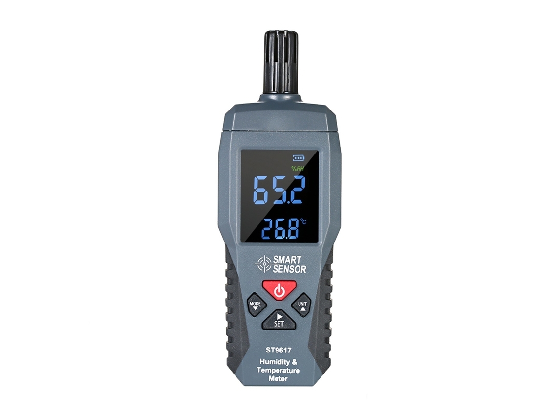 Higrómetro De Humedad Y Temperatura Con Pantalla Lcd Digital De Alta Precisión Y Sensor Inteligente*