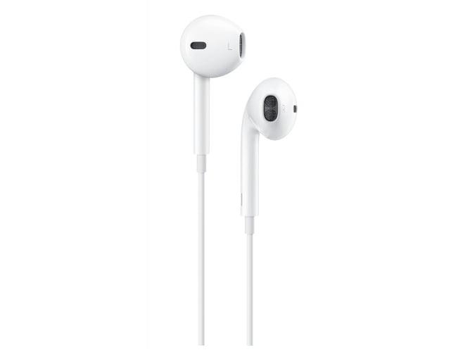 APPLE Earpods (In Ear - Micrófono - Blanco)