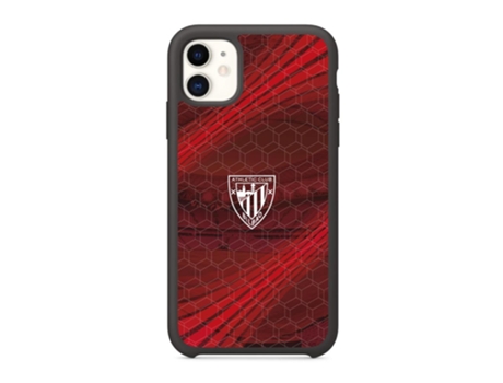Funda Móvil Oficial Athletic Club para iPhone 11 PHONECASES3D Piel Sintética Negro