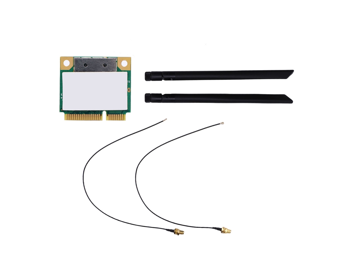 Tarjeta Inalámbrica Wlan Small Pci E 300mbps 2.4ghz 5ghz Adaptador De Red Wifi