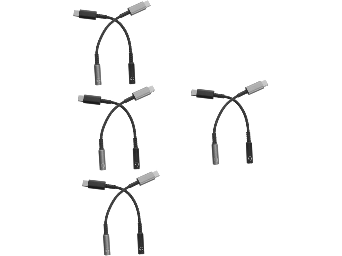 Juego De 8 Cables Adaptadores De Audio Usb-c A Auriculares Para Smartphones