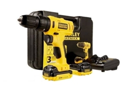 Taladro percutor Stanley FMC021S2-QW de 10,8 V y 1,5 Ah