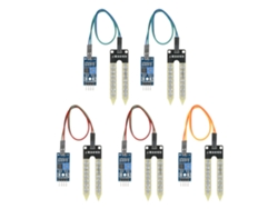 Módulo De Detección De Humedad Del Suelo (5 Unidades) Para Sistema De Riego Automático Arduino