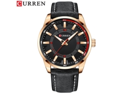 Reloj De Pulsera Para Hombre, De Estilo Formal, Con Correa De Cuero, Esfera Grande Y Un Diseño Sencillo E Informal.
