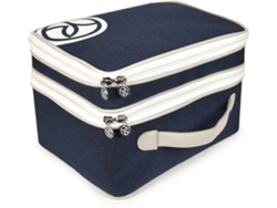 Neceser de Maquillaje YVES ROCHER FRANCE 2 compartimentos con separadores ajustables (26x18x15,5 cm)