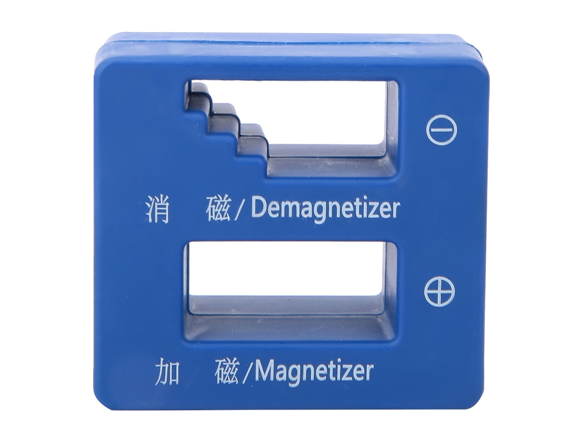 Herramienta de magnetización y desmagnetización 20d26n, punta de destornillador rápido con carcasa de plástico