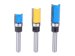 3 brocas de fresado de 1/4 pulg. para recortadora/máquina de grabado, broca para fresado de madera