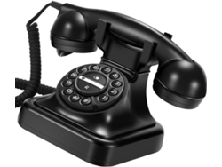 Teléfono Fijo De Diseño Retro Con Función De Devolución De Llamada En Línea Para El Hogar O La Oficina.