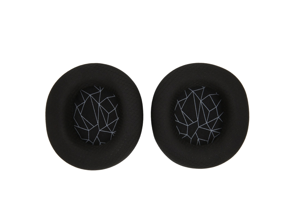 Almohadillas De Repuesto Para Auriculares Steelseries Arctis 1 3 5 7 9pro. Aislamiento De Ruido. Malla Transpirable. Color Negro Y Blanco.