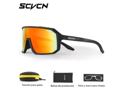 Gafas de ciclismo fotocromáticas unisex con estuche y protección UV400 MDUG (modelo estándar 1)